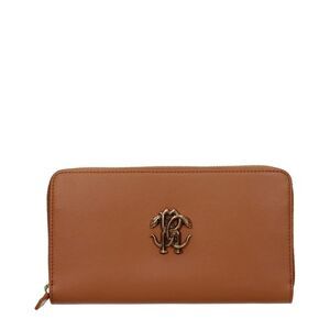 Roberto Cavalli Brown Leather Women's Wallet